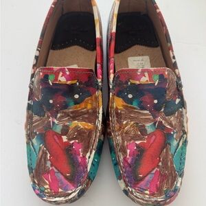 Robert Graham Colorful Abstract Loafers